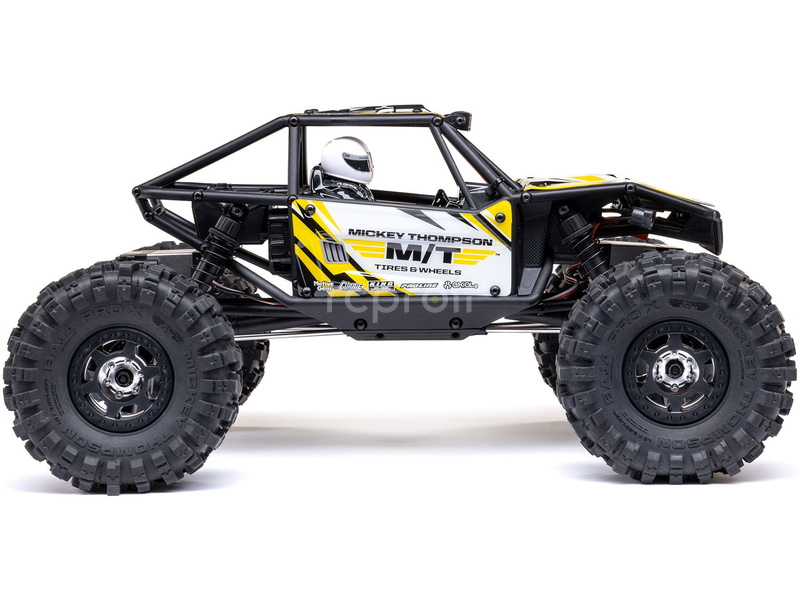 RC auto Axial Capra 1:18 4WS RTR, žlté