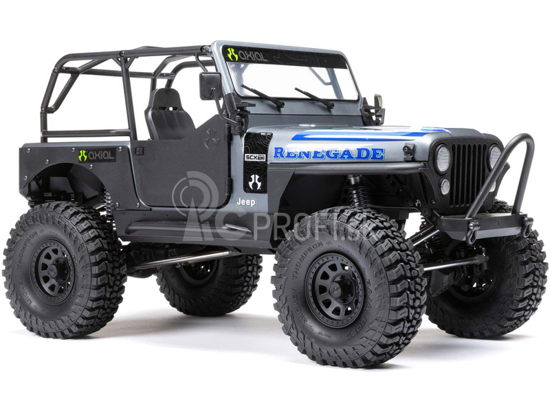 RC auto Axial SCX10 III Jeep CJ-7 1:10 4WD RTR, červené