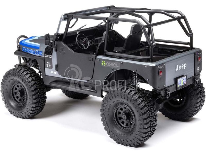 RC auto Axial SCX10 III Jeep CJ-7 1:10 4WD RTR, červené