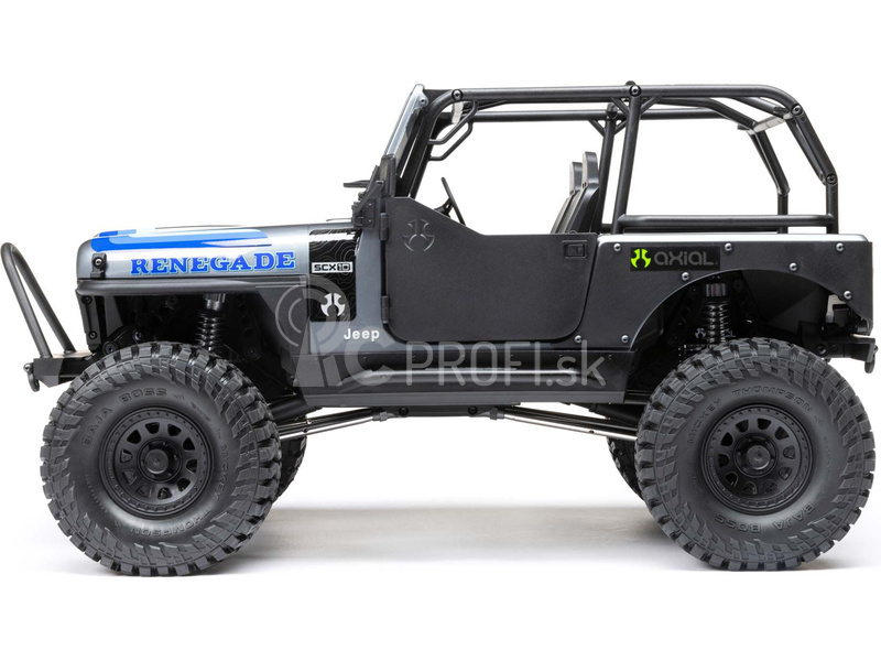 RC auto Axial SCX10 III Jeep CJ-7 1:10 4WD RTR, červené