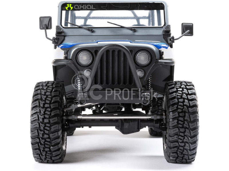 RC auto Axial SCX10 III Jeep CJ-7 1:10 4WD RTR, červené