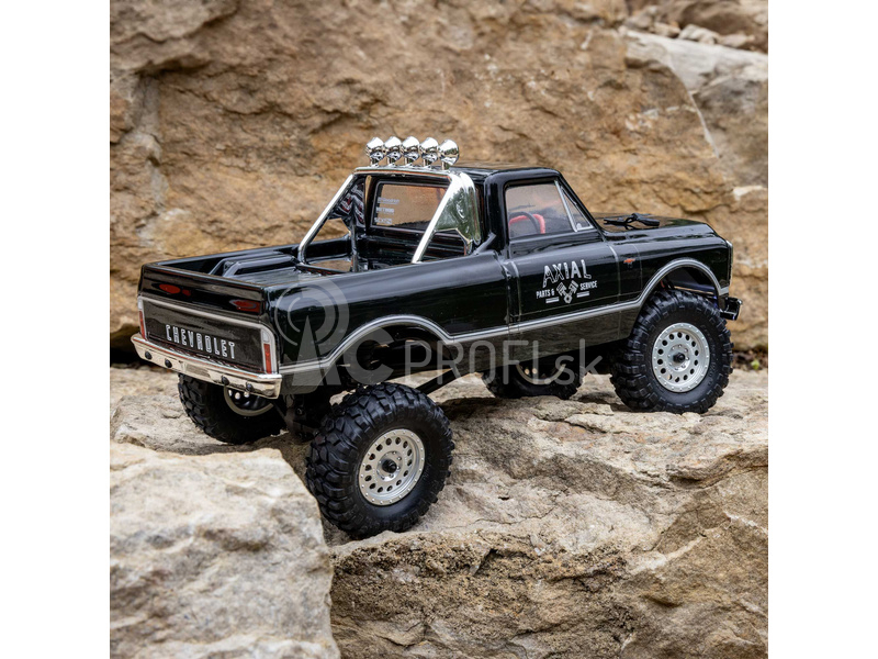 RC auto Axial SCX24 Chevrolet C10 1967 1:24 4WD RTR, čierne