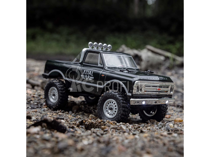 RC auto Axial SCX24 Chevrolet C10 1967 1:24 4WD RTR, čierne