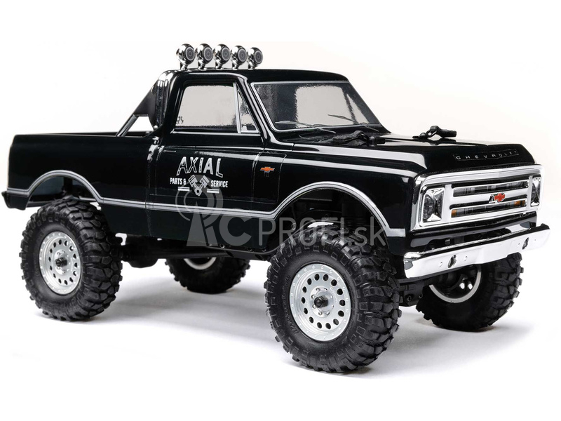 RC auto Axial SCX24 Chevrolet C10 1967 1:24 4WD RTR, čierne