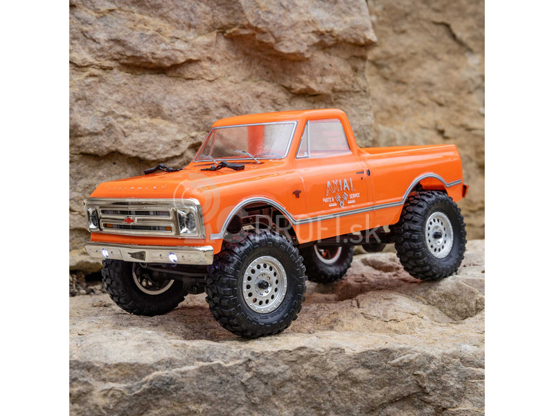 RC auto Axial SCX24 Chevrolet C10 1967 1:24 4WD RTR, čierne