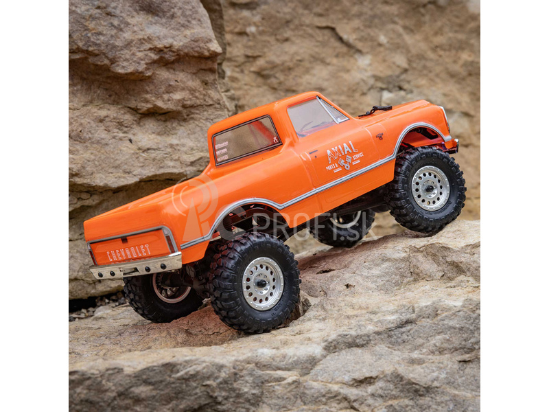 RC auto Axial SCX24 Chevrolet C10 1967 1:24 4WD RTR, čierne