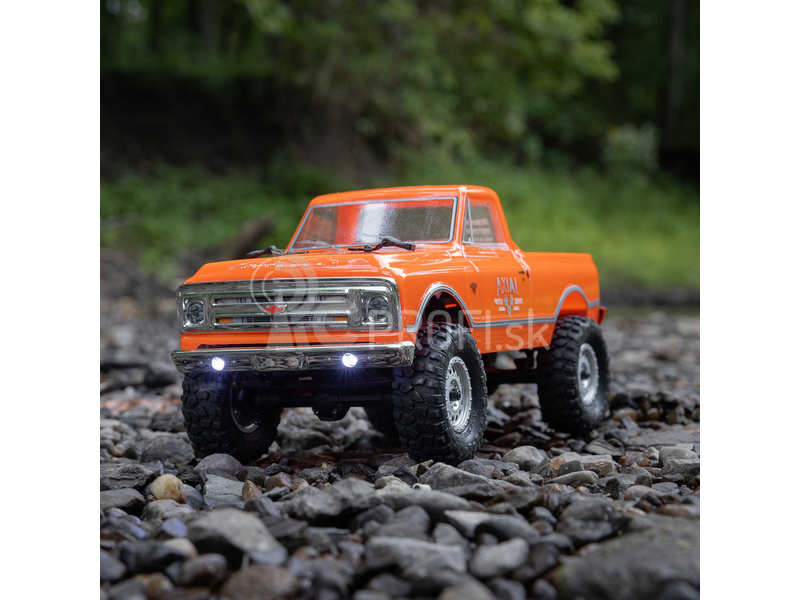 RC auto Axial SCX24 Chevrolet C10 1967 1:24 4WD RTR, čierne