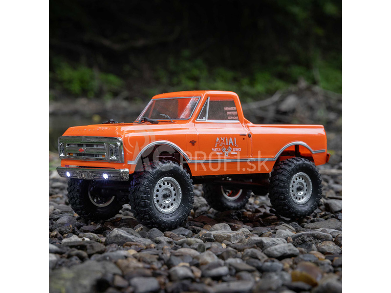 RC auto Axial SCX24 Chevrolet C10 1967 1:24 4WD RTR, čierne