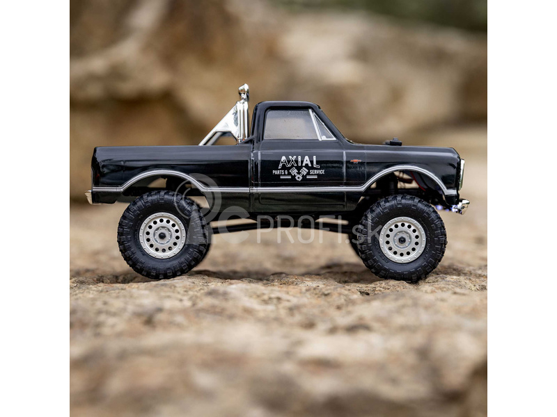 RC auto Axial SCX24 Chevrolet C10 1967 1:24 4WD RTR, čierne