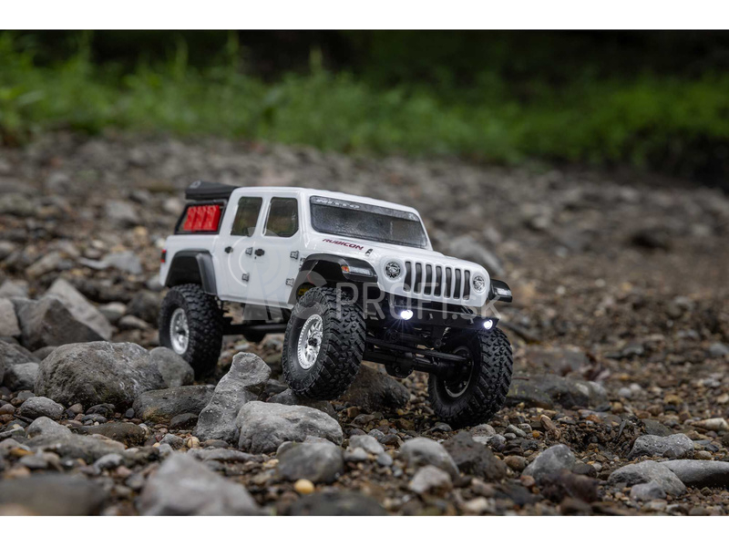 RC auto Axial SCX24 Jeep Gladiator 1:24 4WD RTR, biele