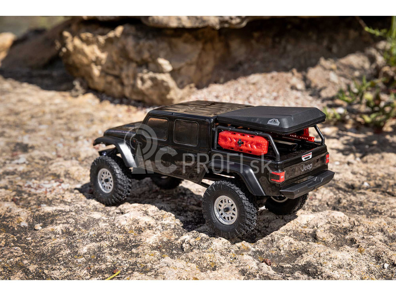 RC auto Axial SCX24 Jeep Gladiator 1:24 4WD RTR, biele