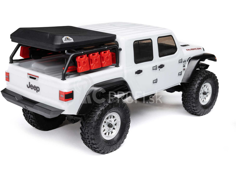 RC auto Axial SCX24 Jeep Gladiator 1:24 4WD RTR, biele