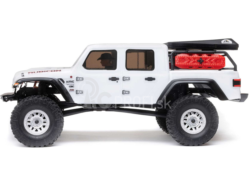 RC auto Axial SCX24 Jeep Gladiator 1:24 4WD RTR, biele