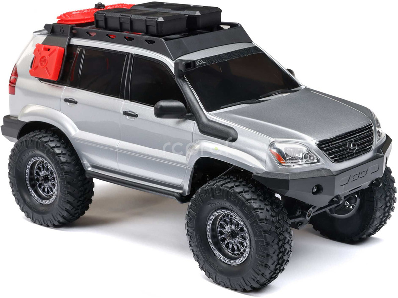 RC auto Axial SCX24 Lexus GX 470 1:24 4WD RTR, biele