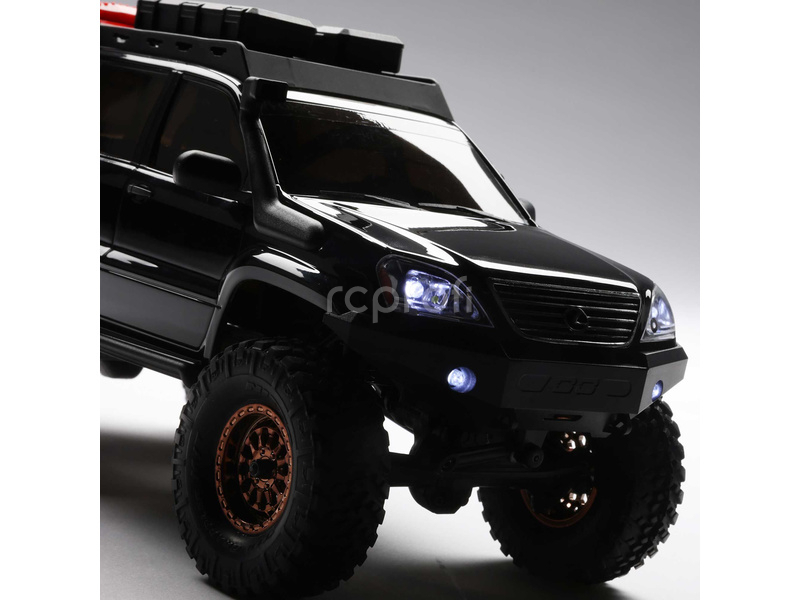 RC auto Axial SCX24 Lexus GX 470 1:24 4WD RTR, čierne