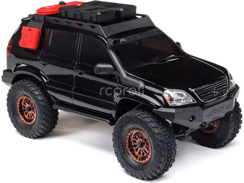 RC auto Axial SCX24 Lexus GX 470 1:24 4WD RTR, čierne