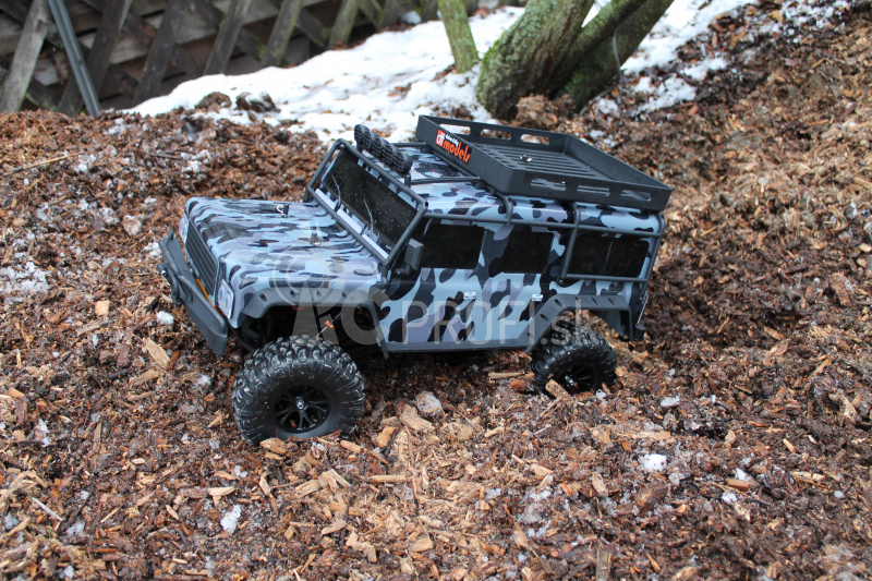 RC auto DF-4J XXL Crawler 2020, kamufláž