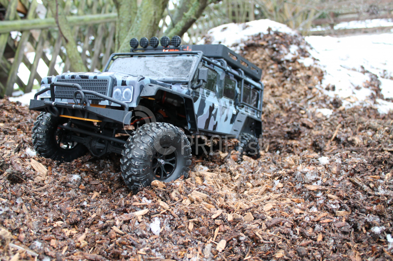 RC auto DF-4J XXL Crawler 2020, kamufláž