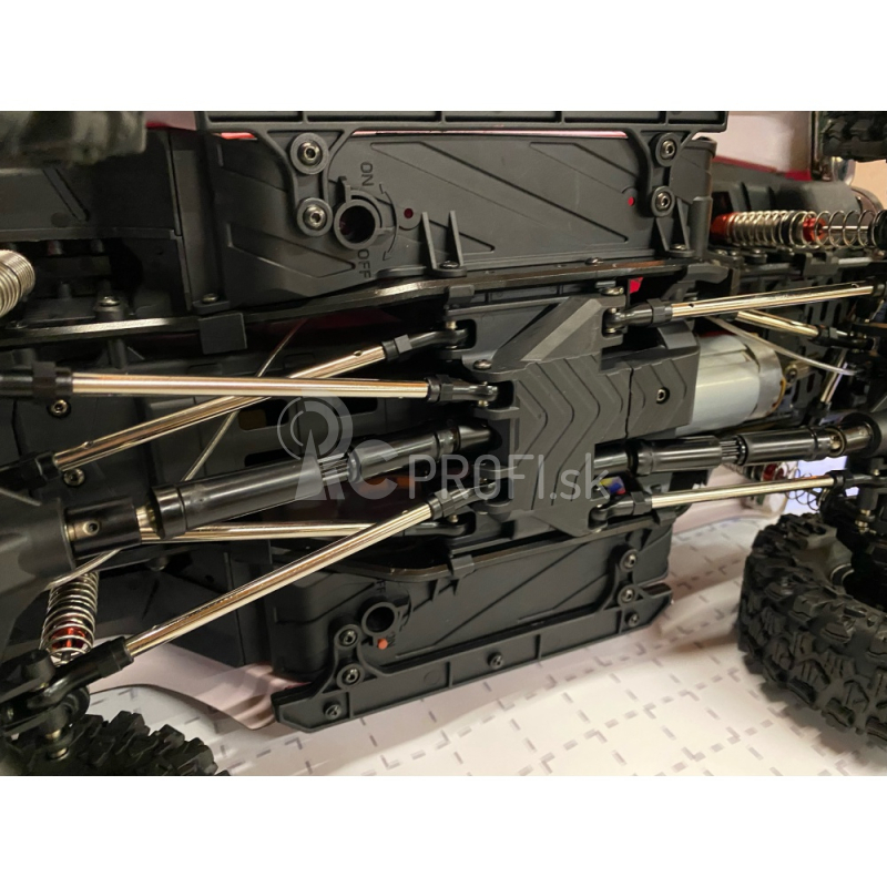 RC auto DF-4S PRO Crawler 313 mm 1:10, modrá