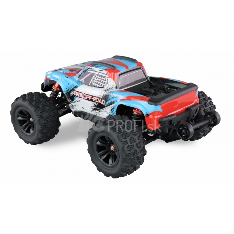 RC auto Hyper Go Monster Truck brushless, modrobiela