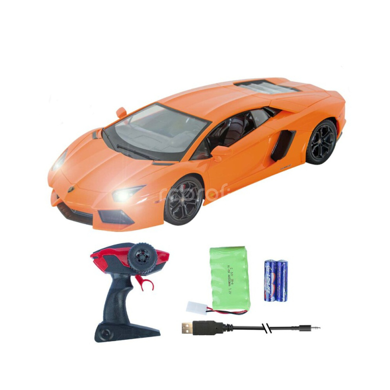 RC auto Lamborghini Aventador, oranžové