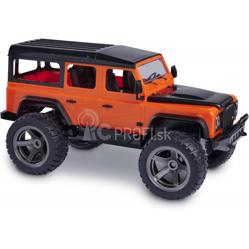 RC auto Land Rover Defender, oranžová