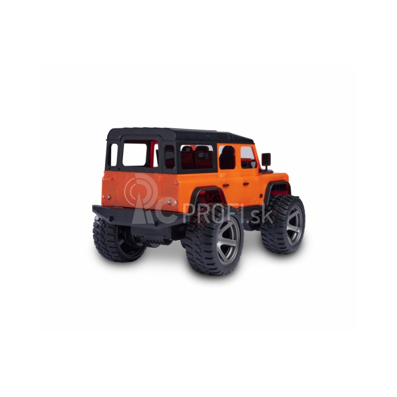 RC auto Land Rover Defender, oranžová