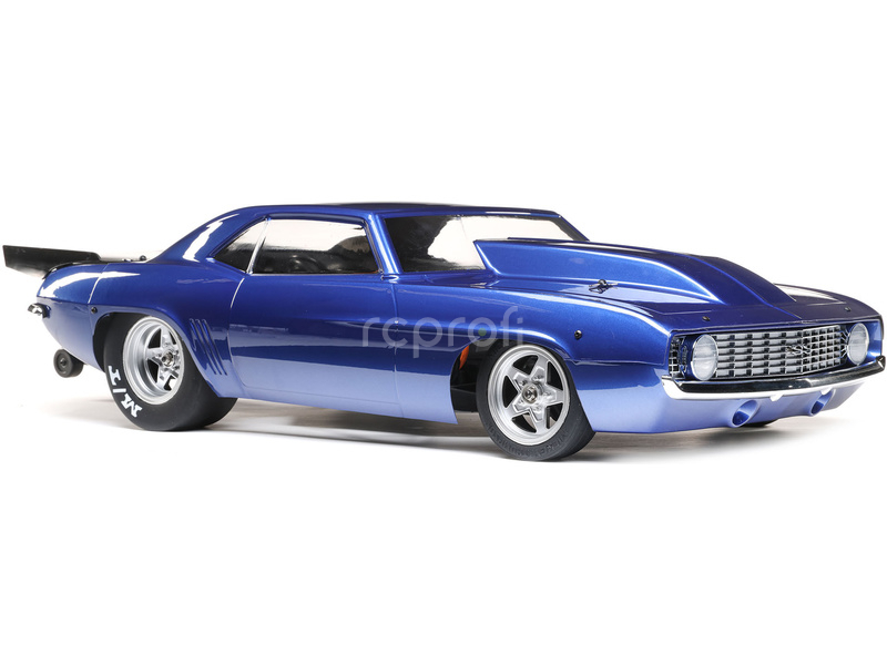 RC auto Losi 22S Dragster 1:10 1969 Camaro RTR, modré