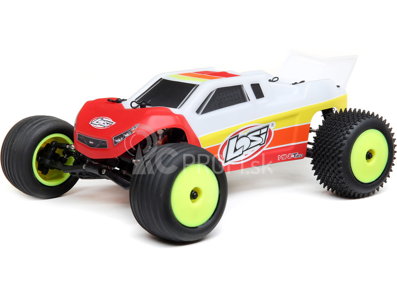 RC auto Losi Mini-T 2.0 Brushless 1:18 RTR, červené