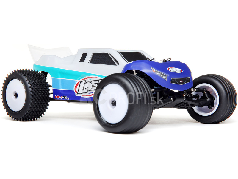 RC auto Losi Mini-T 2.0 Brushless 1:18 RTR, červené