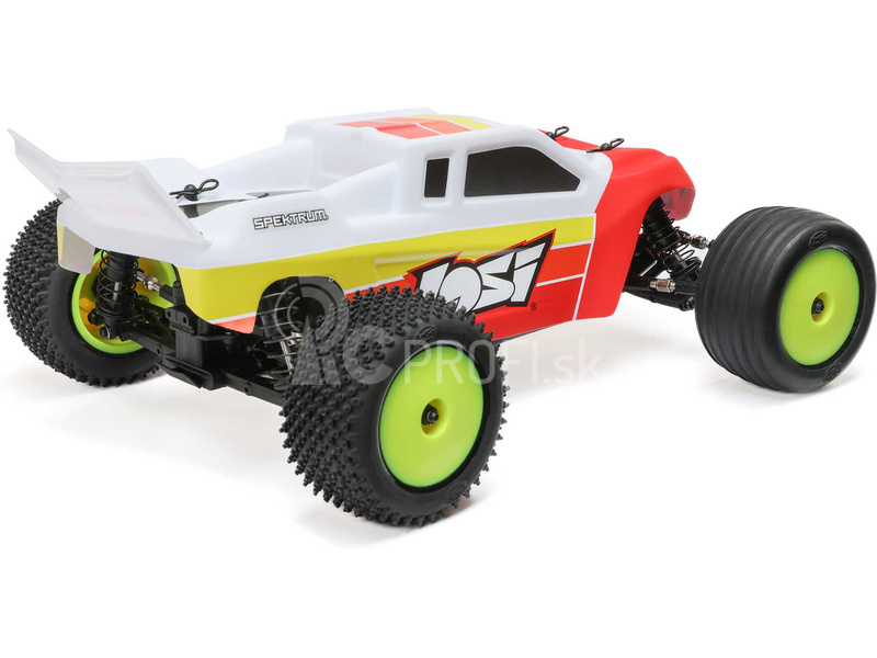 RC auto Losi Mini-T 2.0 V2 Brushless 1:18 RTR, červené