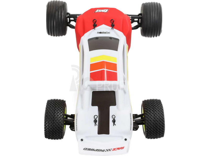 RC auto Losi Mini-T 2.0 V2 Brushless 1:18 RTR, červené