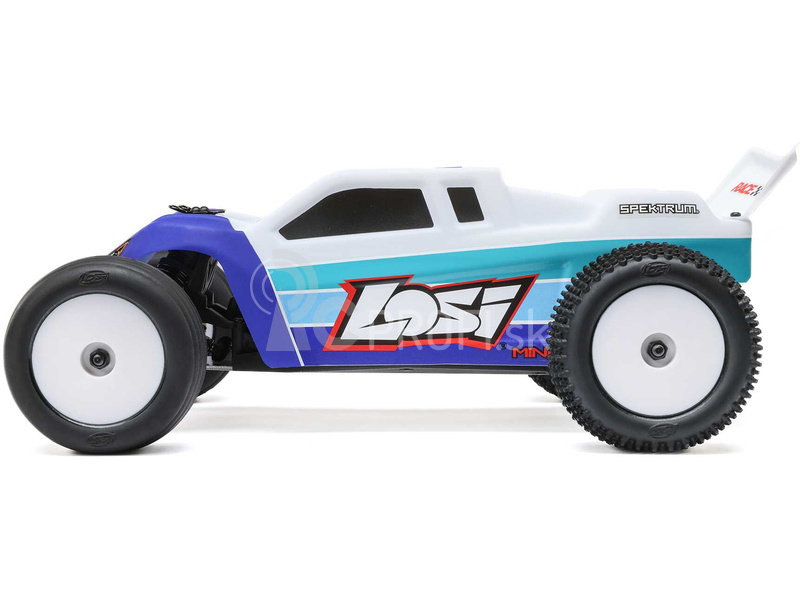 RC auto Losi Mini-T 2.0 V2 Brushless 1:18 RTR, modré