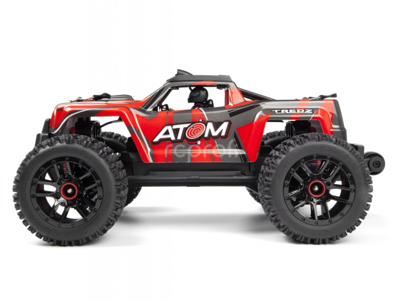 RC auto Maverick Atom AT1 1/18 4WD Electric Truck, červené