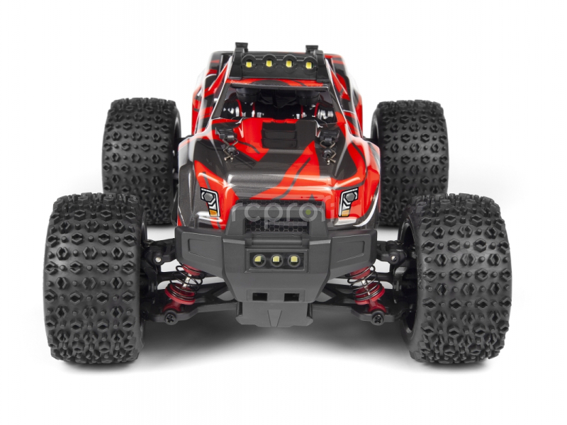 RC auto Maverick Atom AT1 1/18 4WD Electric Truck, červené