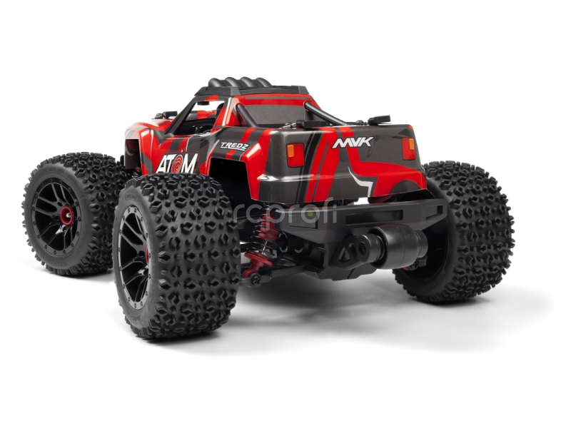 RC auto Maverick Atom AT1 1/18 4WD Electric Truck, červené