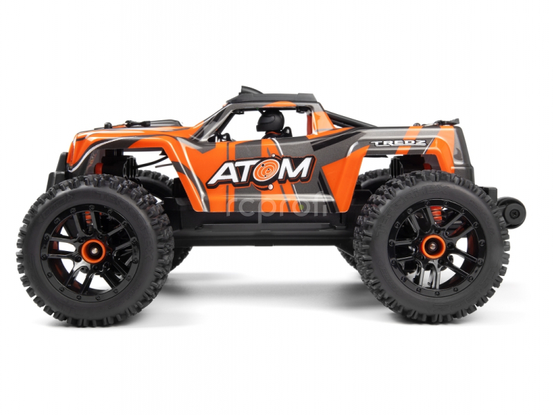 RC auto Maverick Atom AT1 1/18 4WD Electric Truck, oranžová