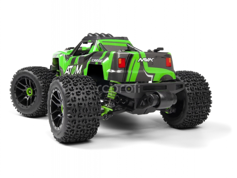 RC auto Maverick Atom AT1 1/18 4WD Electric Truck, zelené