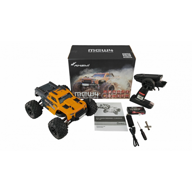 RC auto MEW4 MonsterTruck Brushless