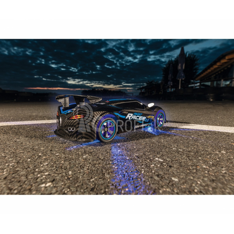 RC auto Night Racer 2.0, modrá