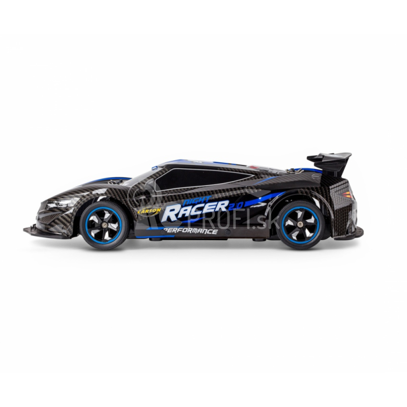 RC auto Night Racer 2.0, modrá