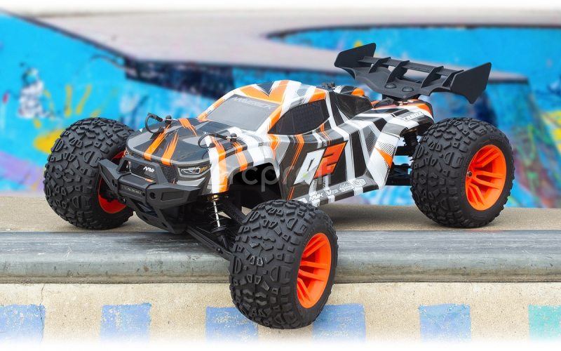 RC auto Quantum2 XT 1/10 Stadium Truck, oranžové