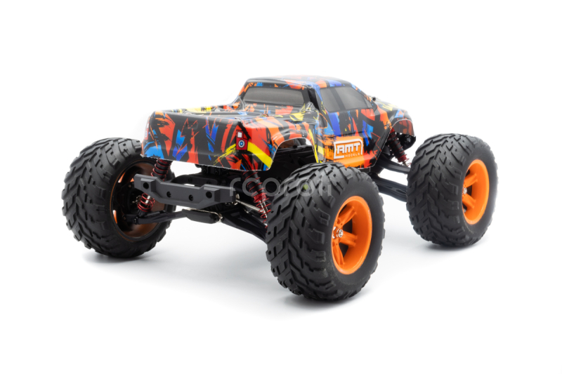 RC auto RMT Dominator Monster, oranžová + náhradná batéria