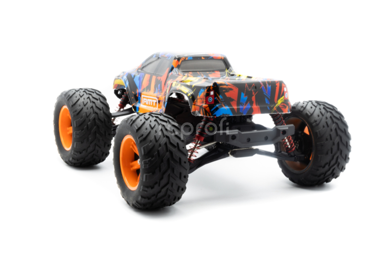 RC auto RMT Dominator Monster, oranžová + náhradná batéria