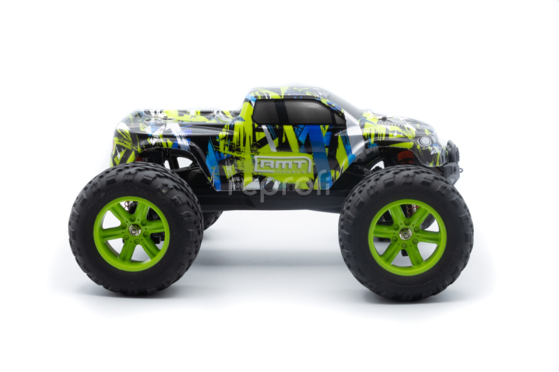 RC auto RMT Dominator Monster, zelená + náhradná batéria