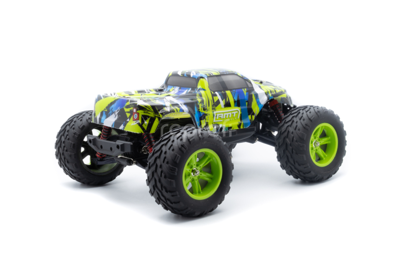 RC auto RMT Dominator Monster, zelená + náhradná batéria