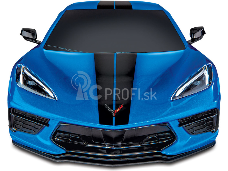 RC auto Traxxas Chevrolet Corvette Stingray 1:10 RTR, červená