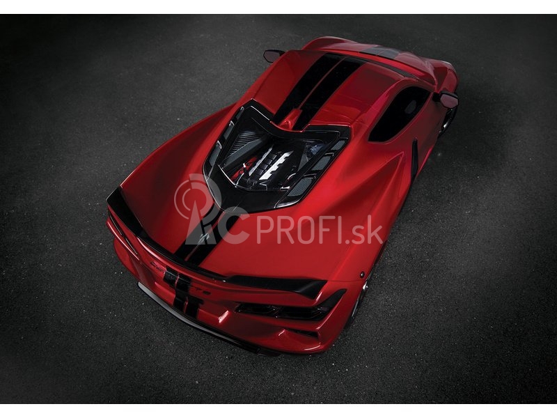 RC auto Traxxas Chevrolet Corvette Stingray 1:10 RTR, červená