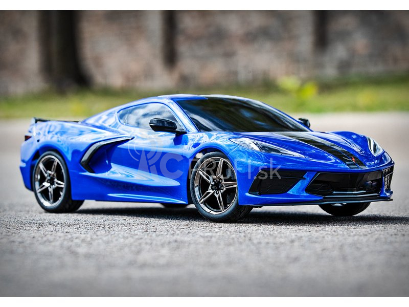 RC auto Traxxas Chevrolet Corvette Stingray 1:10 RTR, červená