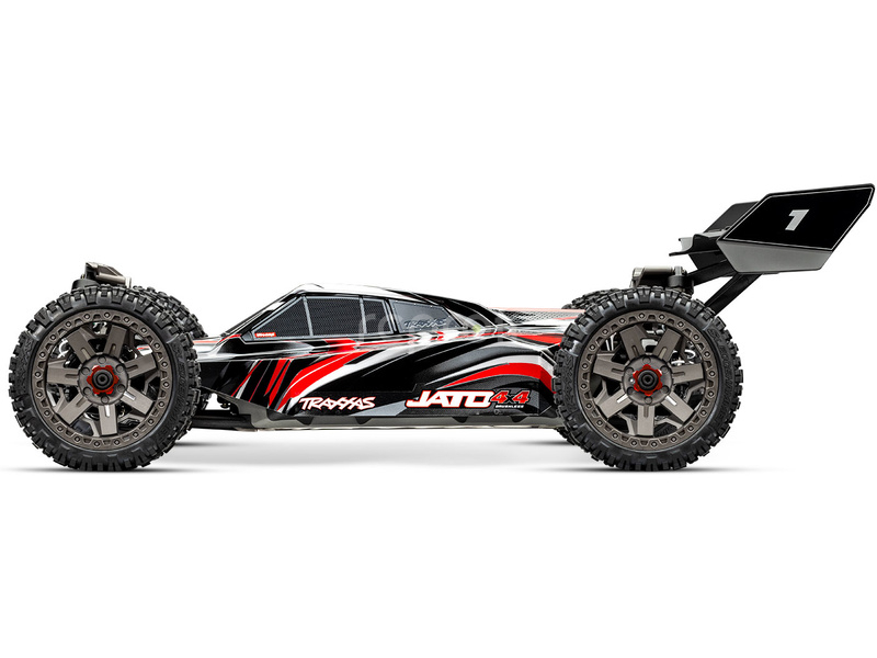 RC auto Traxxas Jato 1:8 4WD BL-2S RTR, červené